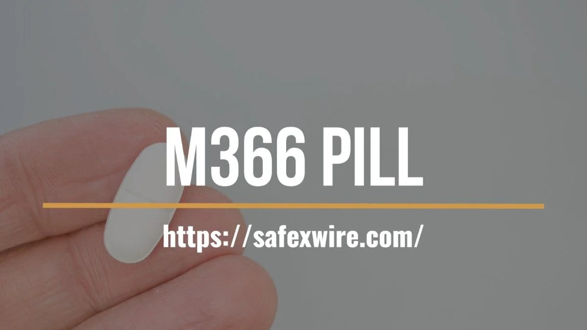 M366 White Oval Pill
